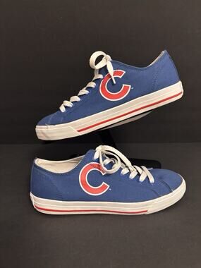 Chicago Cubs canvas sneakers M6.5 W8